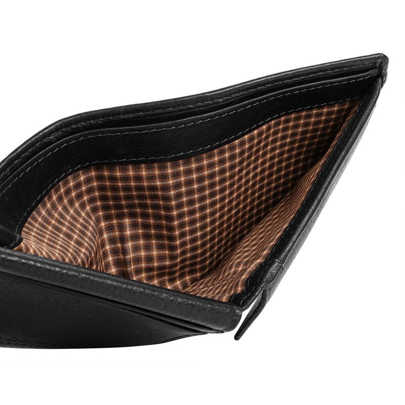 Bruno Banani Genuine Leather Men's Wallet - 022003, black, rfid