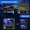 ESSGOO 7" Flip Out Stereo Car Radio Single 1 Din