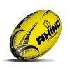 Rhino Cyclone Rugby Ball, Fluo Yellow, Size 4