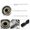 3-Piece 1/4 Inch 3/8 Inch 1/2 Inch Hexagonal Socket Adapter