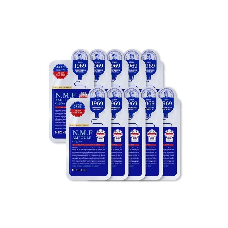 Mediheal The NMF Moisturizing Ampoule Mask 10 Sheets / 메디힐