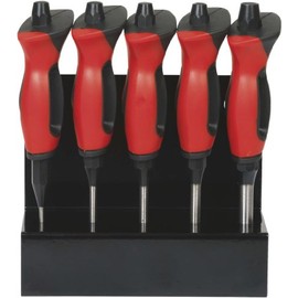 KS Tools 156.0220 Punch set with hand protection grip,5 pcs