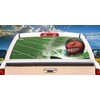 SignMission Football Monster Rear Window Graphic Truck View Thru Vinyl