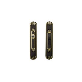 LIXIL Parts, Door and Sliding Door Parts, Lock, Entrance, Shop, Sliding Door, Combination Lock: Internal and External Lock [L1Y32], Bronze (L1Y32)