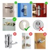 Electronic Door Lock 70 mm 35/35 to 100 mm 50/50