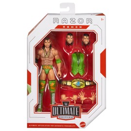 WWE Razor Ramon (Green) Best of Ultimate Edition 6 Toy Wrestling Action Figure