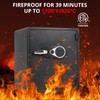 Fireproof and Waterproof Safe Box, 5.48 Cubic Feet Extra Large