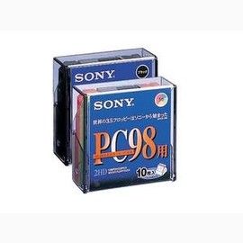 Sony, Windows 3.5, Floppy Color Mix Set of 10 10mf2hdqdvx