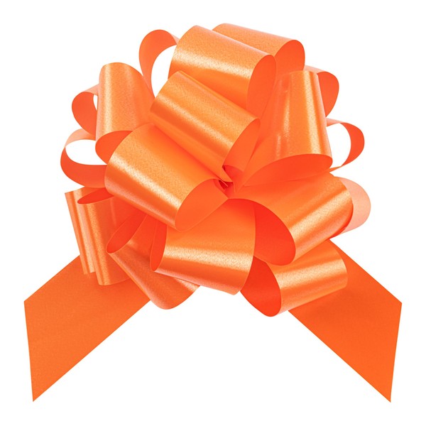 Restaurantware-Gift Tek 5.5 Inch Ribbon Pull Bows, 10 Satin Pull