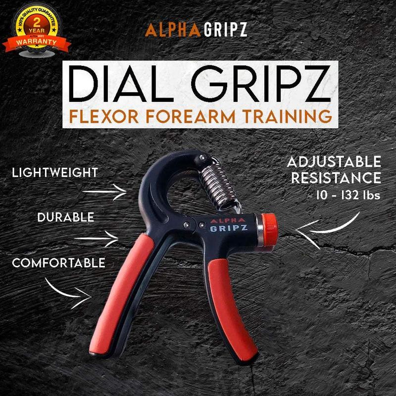 Alpha Gripz DIAL GRIPZ - Strengthener Set - Style: Dial