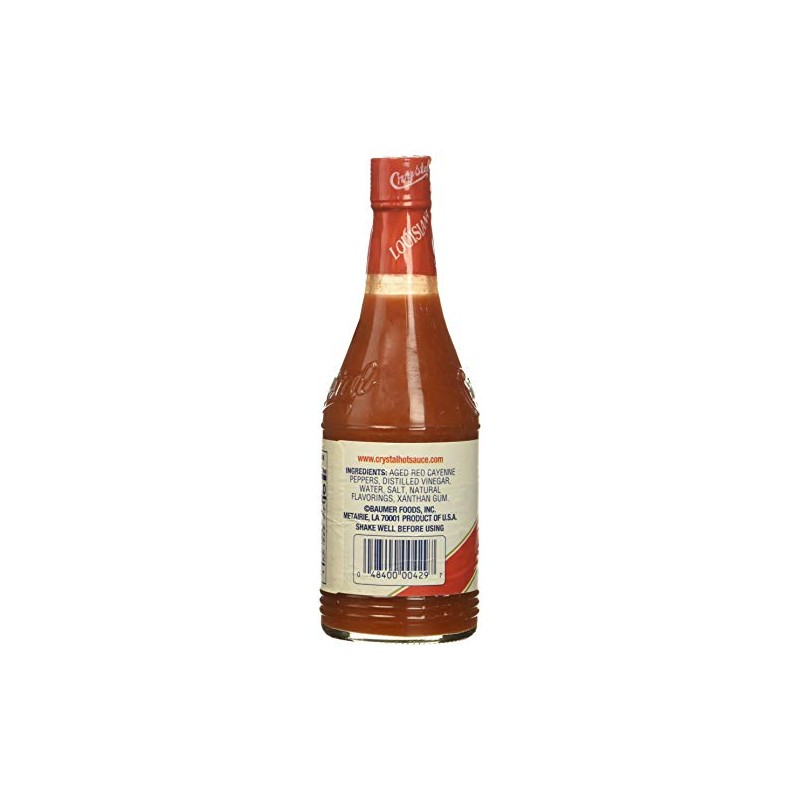 Crystal Hot Sauce Extra Hot 6.0 OZ (Pack of 2)