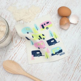 RetroKitchen Swedish Dish Sponge Cloth - Caravan