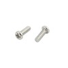 Sourcingmap 50pcs M2 x 6mm Stainless Steel Pan Head Phillips