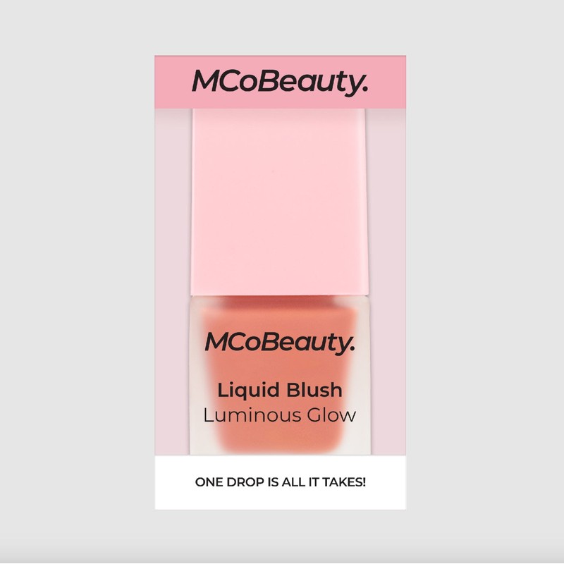 MCoBeauty Luminous Glow Liquid Blush - Passion (Peachy Pink)