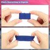 PATIKIL Elastic Belt Keepers, 10 Pack Strap Organizers Web Belt