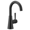 Moen Ronan Matte Black One-Handle Single Hole Modern Bathroom Sink