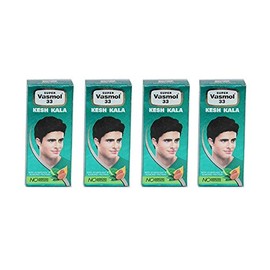 4 x Super Vasmol 33 Kesh Kala - 50ml (Ship from India)