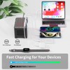 Yoodarmx 150W(30A) USB Charging Station, 30-Port USB C Charger Block,