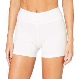 4How Women's Sports Shorts, Trunks, Fitness Shorts, Yoga Shorts, Hotpants - White, size: s