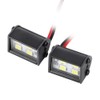 RC Car Roof Light, 2PCS 17mm Remote Control Crawler Decoration