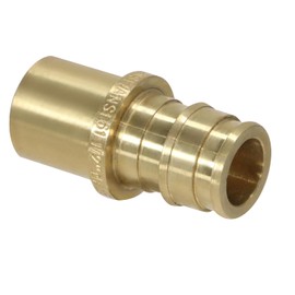 XFITTING Pex A 1/2 Inch x 1/2 Inch Male Sweat Adapter, 201-3-3=2XX, 2 Pieces