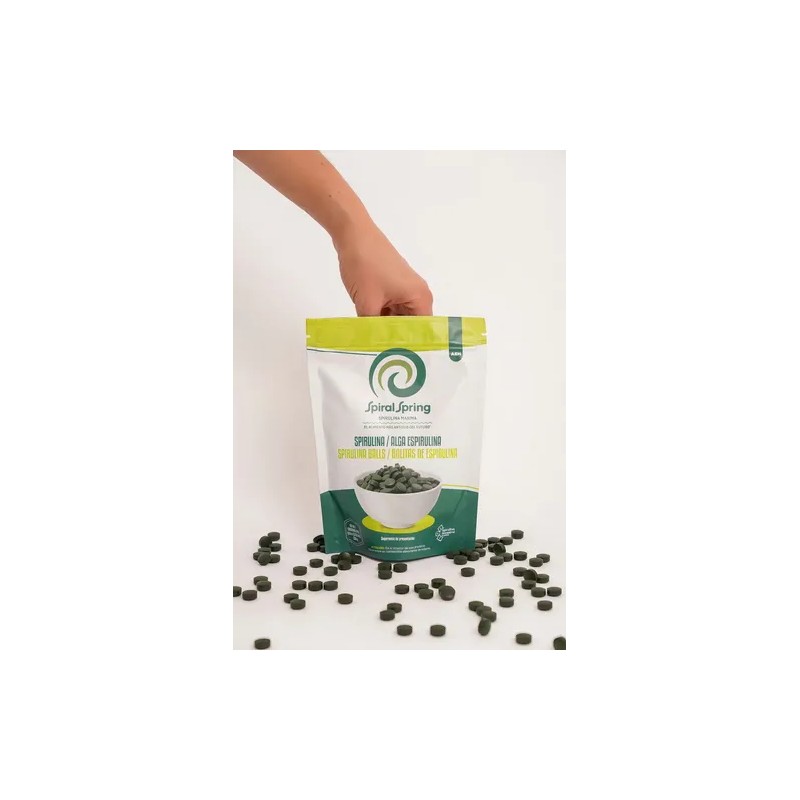 Alga Spirulina Máxima Orgánica Vegan Kosher 500 Tabs