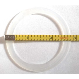 Fab International Gasket Compatible with Mason Jar, Ball Jar, Kerr Jar CM Reusable Silicone Seals, Rings, 10 Pk Plus 1 Pouring Spout (Regular Mouth) After Market Part