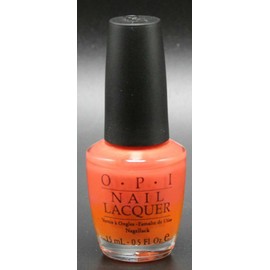 OPI O.P.I. opi Nail Lacquer # NL B58 Nicole Alert  (Orange)   Free S&H