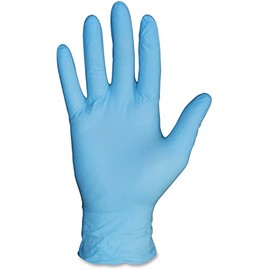 Proguard 8646L Nitrile Gloves, Disposable, Large, 100/Bx, Blue