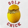 CafePress Golf Chick 2 Cap Unique Adjustable Baseball Hat White