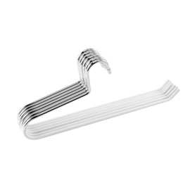 VASLIM 12 Pack Blanket Hangers Heavy Duty Black Vinyl Coated Nonslip - Great for Quilts, Comforters, Table Cloths, Towels, Sleeping Bags,Drapery and bedspreads(White)