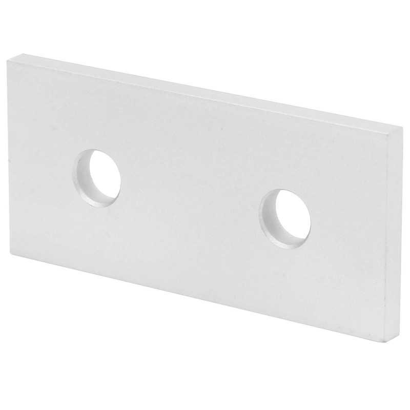 10Pcs Joining Plate Aluminum Flat Straight Brackets Connecting Reinforcement Vertical