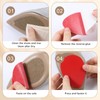 8 Pcs Red Sole Protector Shoe Bottom Grips Non-Slip Adhesive