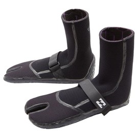 BILLABONG Furnace Comp 3mm Split Toe Wetsuit Boots - Black - Thermal Warm Heat Layer Layers Easy Stretch - Unisex - Size - XS