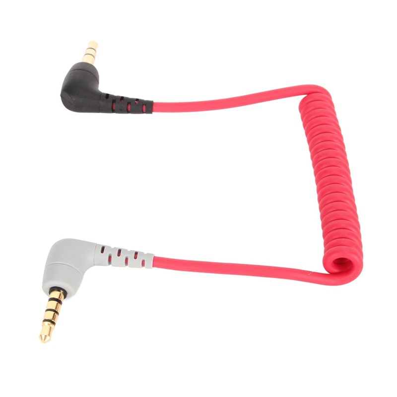 3.5mm TRS to TRRS Microphone Cable, 1/8 Male to Male