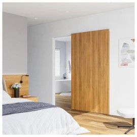 Nuk3y Concealed Sliding Barn Door Hardware with Soft Close (48"" Track)