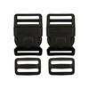 EesTeck 2 Sets 38mm Extra Thick Heavy Duty Buckle Clips,