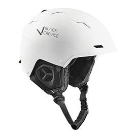 Black Crevice Gerlos Ski Helmet White, L (58-61 cm)
