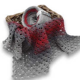 Bobble Special Editions, Colour Gradient Yarn 267 g 4-Ply 1000 m for Knitting and Crocheting, Yarn, Wool, Yarn for Knitting and Crocheting (Volcano – 041)