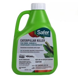 Safer Brand Caterpillar Killer II Concentrate - OMRI Listed for Organic Use - Organic Insect Killer - 16 fl oz bottle - 5163-6