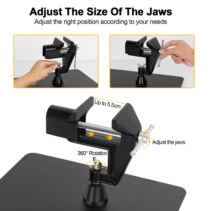 Magnetic Helping Hands Soldering Third Hand, PCB Circuit Board Holder