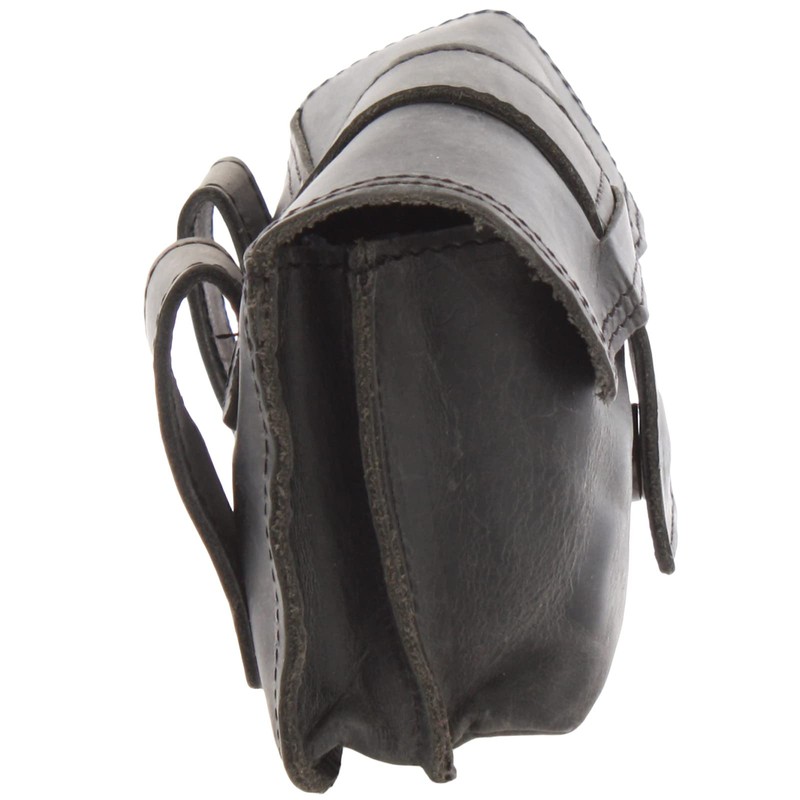 LECONI Gürteltasche Bauchtasche Leder Hüfttasche Handytasche Ledertasche für Damen &