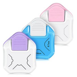 Elqater 3Pcs Corner Rounder Paper Punch in 3 Styles 4/7/10mm Corner Cutter Corner Punches for Paper Crafts, Card Making