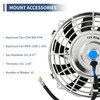 7 Inch Chrome Slim Push Pull Electric Radiator Cooling Fan