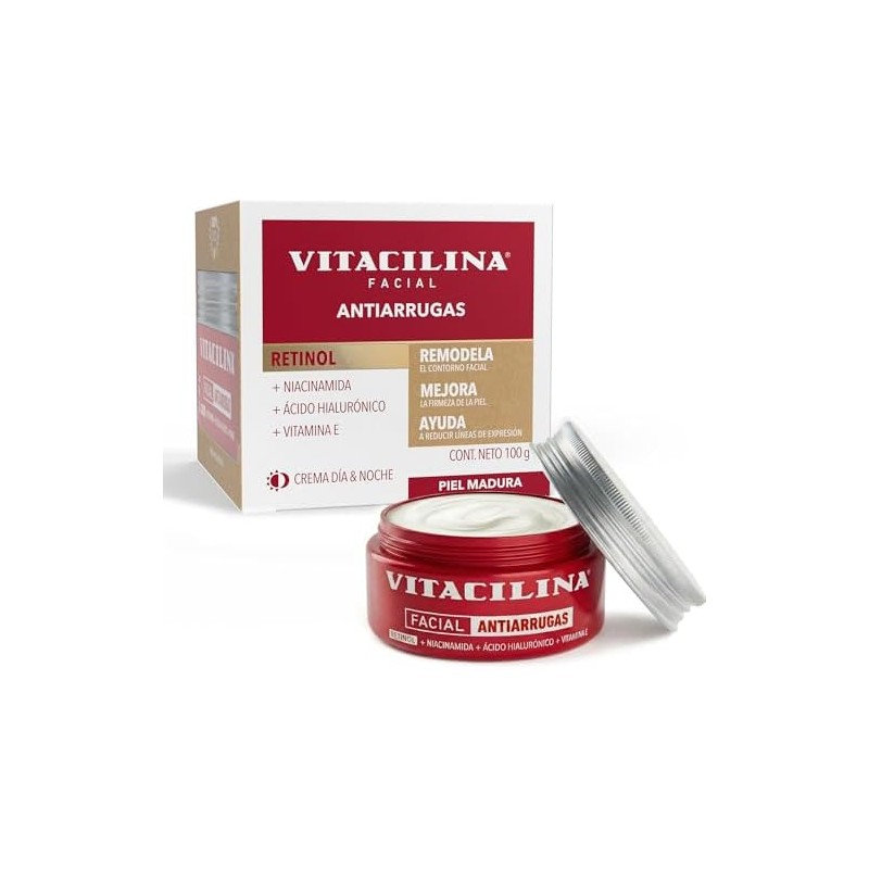Vitacilina Crema Facial Antiarrugas 100g