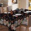 XCHI Dia De Los Muertos - Mantel rectangular lavable, estilo