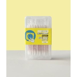 dirtylaundry 순면100% 개별포장 양면 아기면봉 4박스 120pcs dirtylaundry 100% Cotton Individually Wrapped Double-Sided Baby Cotton Swabs 4 Boxes 120pcs