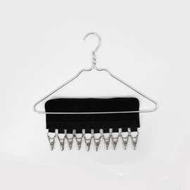 LAMINET Hanger Hat Rack Organizer Hats, Purses, and other items for up to 10 items Easy Assembly Fits any Standard Hanger