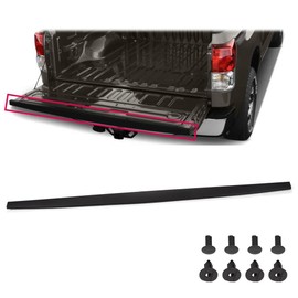 Tailgate Cap Molding Protector Cover Replacement Compatible with Toyota Tundra 2007-2013,Spoiler with Retainers 63.27" Length