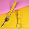 COGURE COPKRB Keychain, Bag Charm, Genuine Leather, Carabiner Ring, Adults,
